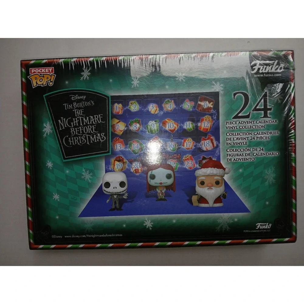 NEW‎ Sealed Funko Pop! The Nightmare Before Christmas - 24 Piece Advent Calendar